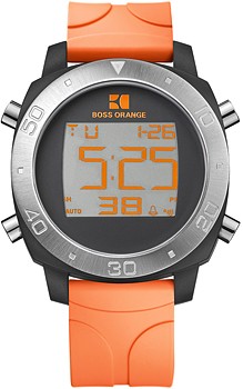 boss orange digital watch