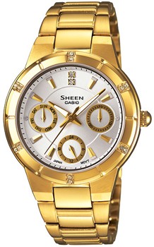 Casio Sheen SHE-3800GD-7A, Casio Sheen SHE-3800GD-7A price, Casio Sheen SHE-3800GD-7A photos, Casio Sheen SHE-3800GD-7A specs, Casio Sheen SHE-3800GD-7A reviews