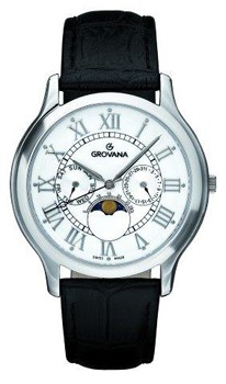Grovana Moonphase 1025.1533, Grovana Moonphase 1025.1533 prices, Grovana Moonphase 1025.1533 pictures, Grovana Moonphase 1025.1533 specs, Grovana Moonphase 1025.1533 reviews