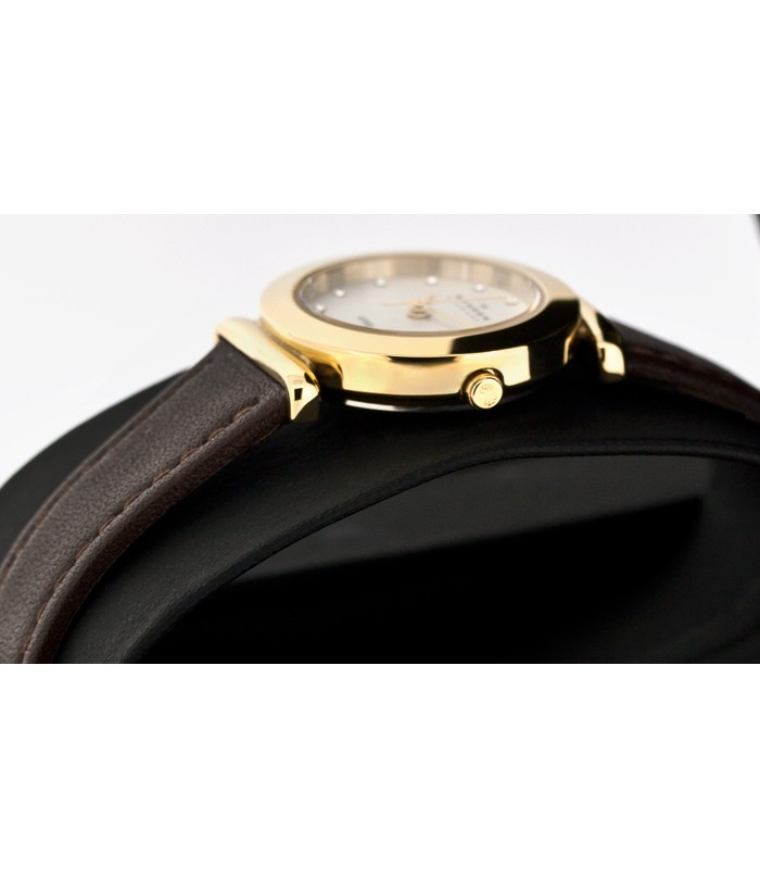 Skagen Leather Classic 107SGLD, Skagen Leather Classic 107SGLD prices, Skagen Leather Classic 107SGLD pictures, Skagen Leather Classic 107SGLD specs, Skagen Leather Classic 107SGLD reviews