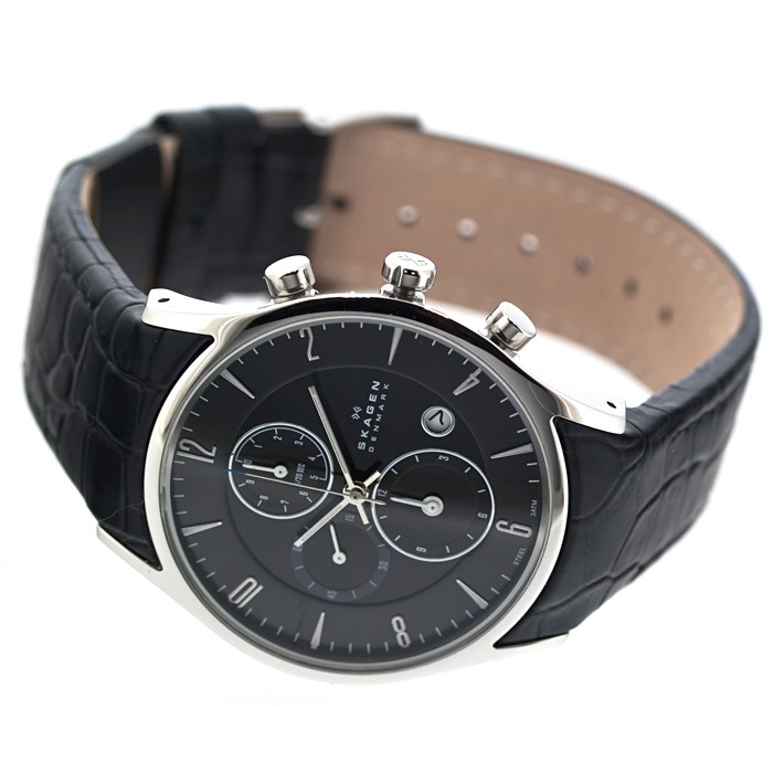 Skagen Leather Classic 329XLSLB, Skagen Leather Classic 329XLSLB price, Skagen Leather Classic 329XLSLB photos, Skagen Leather Classic 329XLSLB characteristics, Skagen Leather Classic 329XLSLB reviews