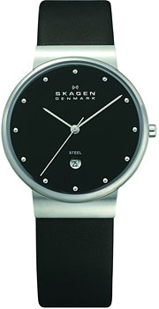 Skagen Leather Classic 355LSLB, Skagen Leather Classic 355LSLB price, Skagen Leather Classic 355LSLB pictures, Skagen Leather Classic 355LSLB specs, Skagen Leather Classic 355LSLB reviews