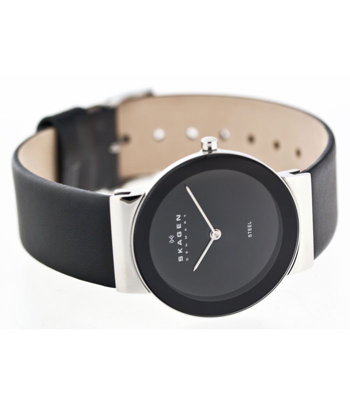 Skagen Leather Classic 358LSLB, Skagen Leather Classic 358LSLB prices, Skagen Leather Classic 358LSLB photo, Skagen Leather Classic 358LSLB characteristics, Skagen Leather Classic 358LSLB reviews