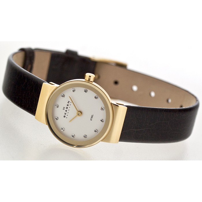 Skagen Leather Classic 358XSGLD, Skagen Leather Classic 358XSGLD price, Skagen Leather Classic 358XSGLD photos, Skagen Leather Classic 358XSGLD features, Skagen Leather Classic 358XSGLD reviews