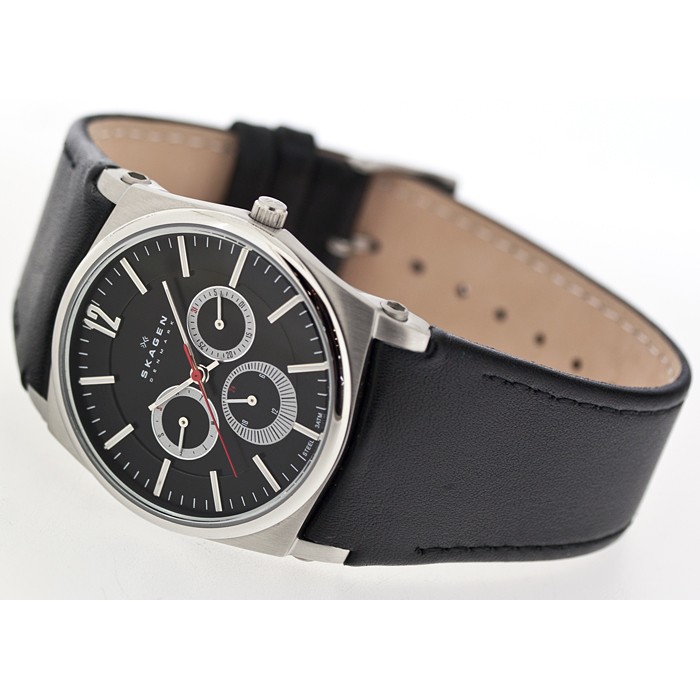 Skagen Leather Classic 759LSLB1, Skagen Leather Classic 759LSLB1 prices, Skagen Leather Classic 759LSLB1 pictures, Skagen Leather Classic 759LSLB1 features, Skagen Leather Classic 759LSLB1 reviews