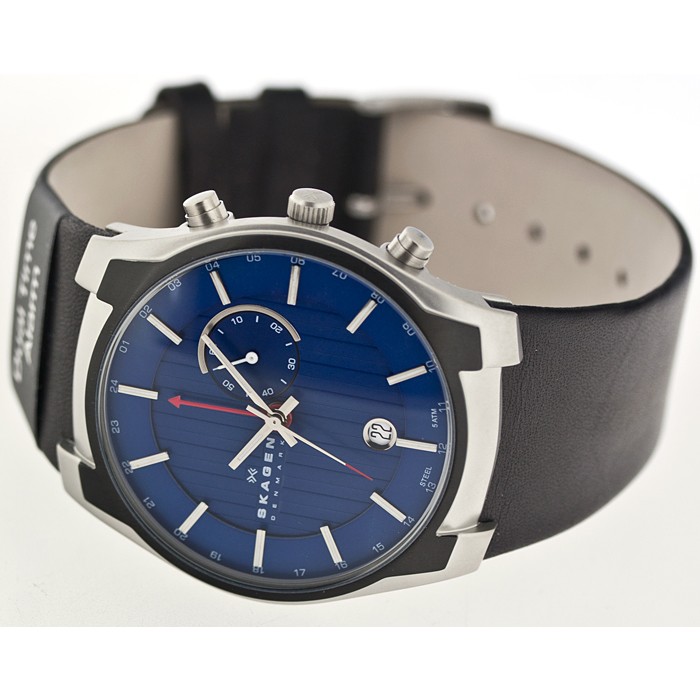 Skagen Leather Classic 853XLSLN, Skagen Leather Classic 853XLSLN prices, Skagen Leather Classic 853XLSLN pictures, Skagen Leather Classic 853XLSLN characteristics, Skagen Leather Classic 853XLSLN reviews