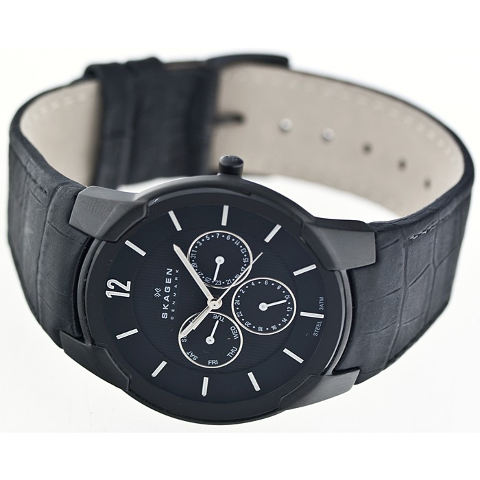 Skagen Leather Classic 856XLBLB, Skagen Leather Classic 856XLBLB prices, Skagen Leather Classic 856XLBLB photo, Skagen Leather Classic 856XLBLB specs, Skagen Leather Classic 856XLBLB reviews