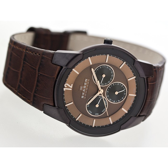 Skagen Leather Classic 856XLDRD, Skagen Leather Classic 856XLDRD price, Skagen Leather Classic 856XLDRD photo, Skagen Leather Classic 856XLDRD specs, Skagen Leather Classic 856XLDRD reviews