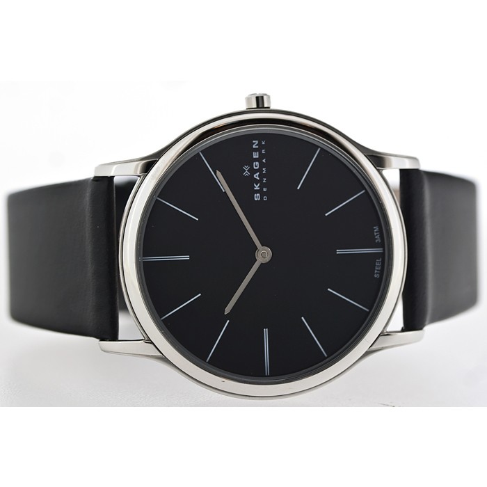 Skagen Leather Classic 858XLSLB, Skagen Leather Classic 858XLSLB prices, Skagen Leather Classic 858XLSLB photo, Skagen Leather Classic 858XLSLB features, Skagen Leather Classic 858XLSLB reviews