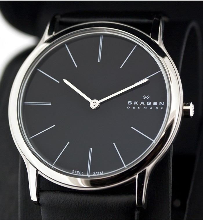 Skagen Leather Classic 858XLSLB, Skagen Leather Classic 858XLSLB prices, Skagen Leather Classic 858XLSLB photo, Skagen Leather Classic 858XLSLB features, Skagen Leather Classic 858XLSLB reviews