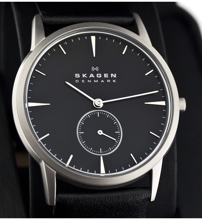 Skagen Leather Classic 958XLSLB, Skagen Leather Classic 958XLSLB prices, Skagen Leather Classic 958XLSLB picture, Skagen Leather Classic 958XLSLB characteristics, Skagen Leather Classic 958XLSLB reviews