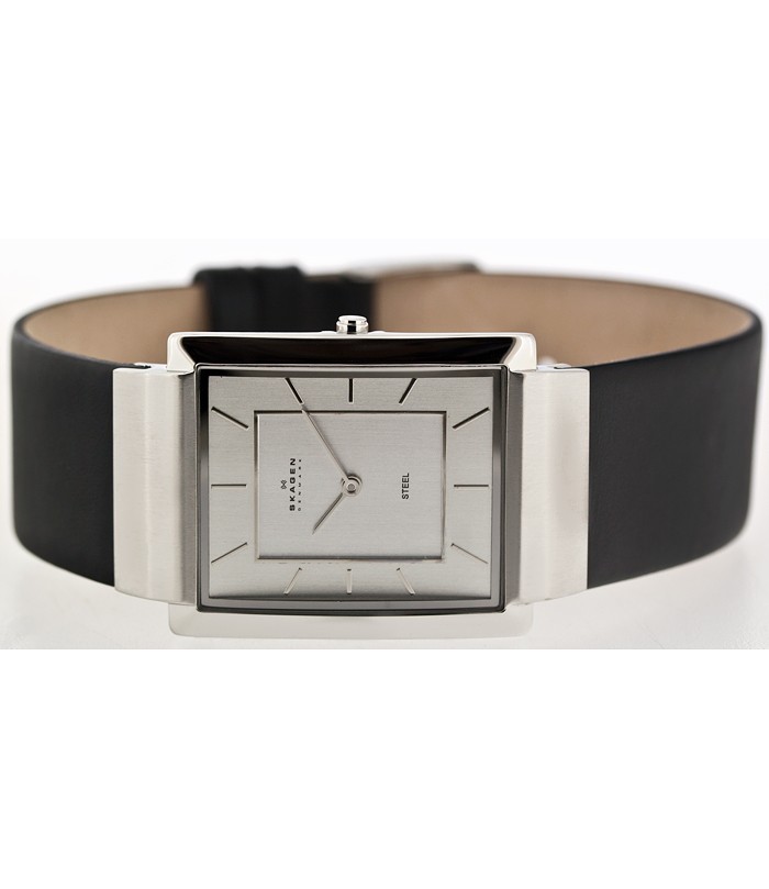 Skagen Leather Rectangular 224LSL, Skagen Leather Rectangular 224LSL price, Skagen Leather Rectangular 224LSL pictures, Skagen Leather Rectangular 224LSL characteristics, Skagen Leather Rectangular 224LSL reviews