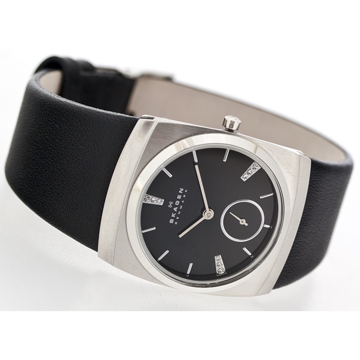 Skagen Leather Rectangular 511SSLB, Skagen Leather Rectangular 511SSLB price, Skagen Leather Rectangular 511SSLB picture, Skagen Leather Rectangular 511SSLB specs, Skagen Leather Rectangular 511SSLB reviews