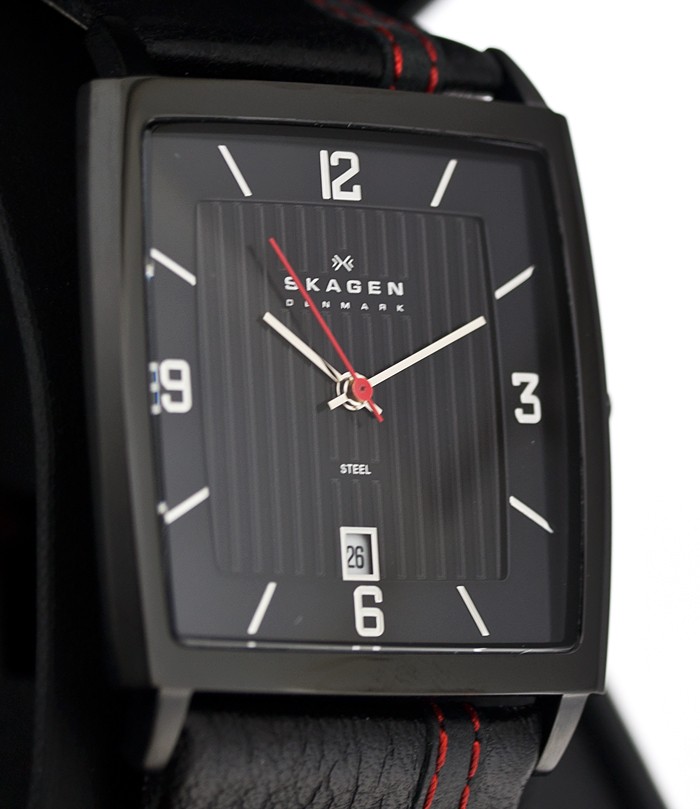 Skagen Leather Rectangular 680LBLBR, Skagen Leather Rectangular 680LBLBR price, Skagen Leather Rectangular 680LBLBR picture, Skagen Leather Rectangular 680LBLBR characteristics, Skagen Leather Rectangular 680LBLBR reviews