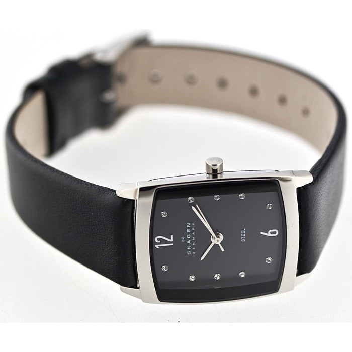 Skagen Leather Rectangular 691SSLB, Skagen Leather Rectangular 691SSLB price, Skagen Leather Rectangular 691SSLB photos, Skagen Leather Rectangular 691SSLB specs, Skagen Leather Rectangular 691SSLB reviews