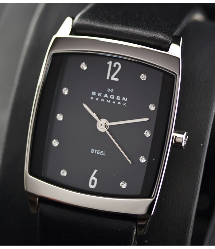 Skagen Leather Rectangular 691SSLB, Skagen Leather Rectangular 691SSLB price, Skagen Leather Rectangular 691SSLB photos, Skagen Leather Rectangular 691SSLB specs, Skagen Leather Rectangular 691SSLB reviews