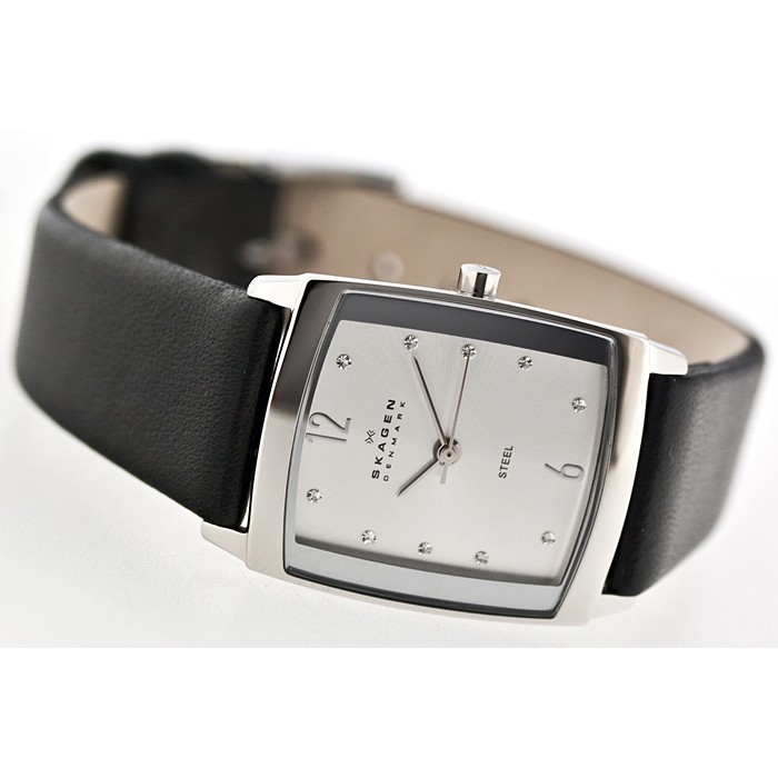 Skagen Leather Rectangular 691SSLS, Skagen Leather Rectangular 691SSLS price, Skagen Leather Rectangular 691SSLS picture, Skagen Leather Rectangular 691SSLS characteristics, Skagen Leather Rectangular 691SSLS reviews