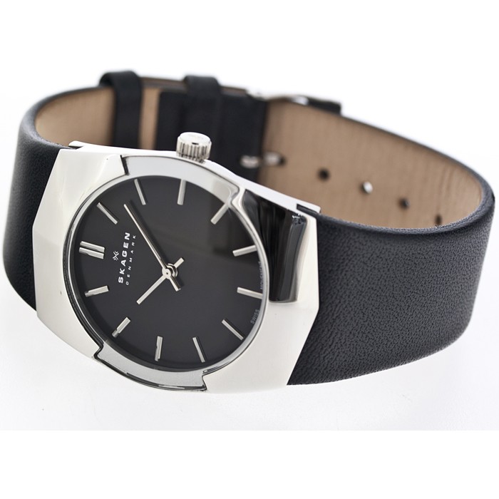 Skagen Leather Swiss 580XLSLB, Skagen Leather Swiss 580XLSLB prices, Skagen Leather Swiss 580XLSLB photos, Skagen Leather Swiss 580XLSLB features, Skagen Leather Swiss 580XLSLB reviews