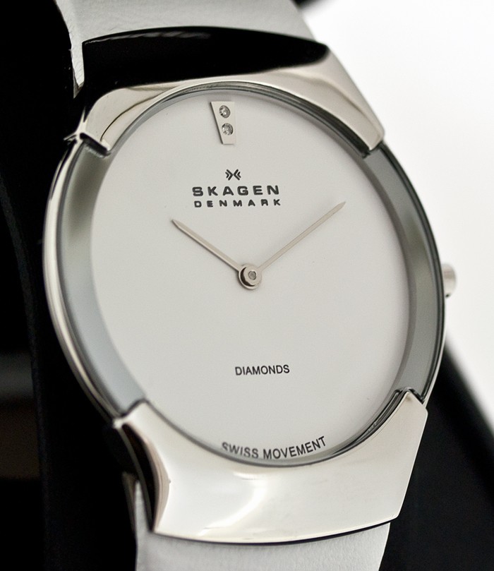 Skagen Leather Swiss 582XLSLWD, Skagen Leather Swiss 582XLSLWD prices, Skagen Leather Swiss 582XLSLWD pictures, Skagen Leather Swiss 582XLSLWD characteristics, Skagen Leather Swiss 582XLSLWD reviews