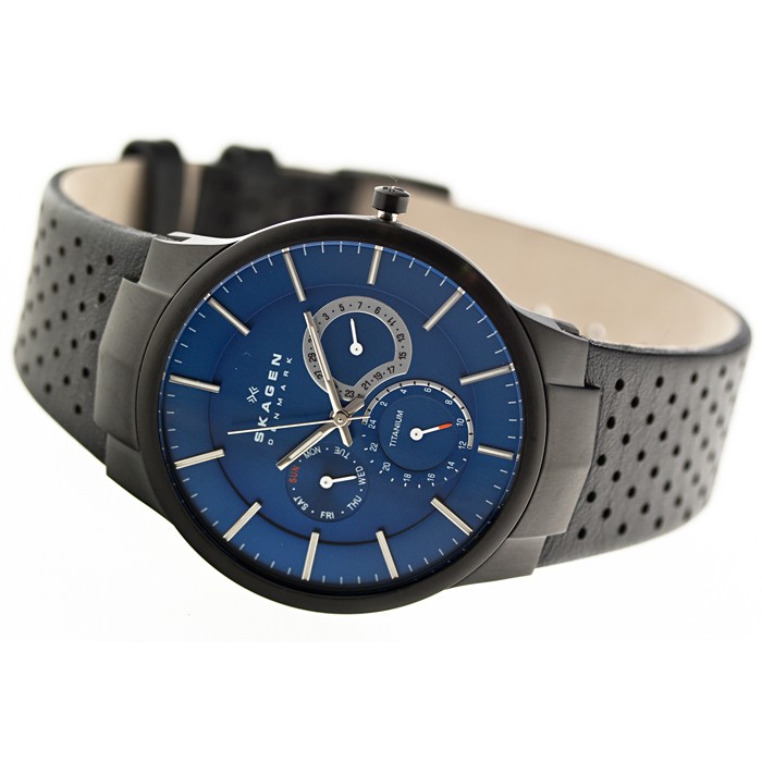 Skagen Leather Titanium 809XLTBLN, Skagen Leather Titanium 809XLTBLN price, Skagen Leather Titanium 809XLTBLN photos, Skagen Leather Titanium 809XLTBLN specifications, Skagen Leather Titanium 809XLTBLN reviews