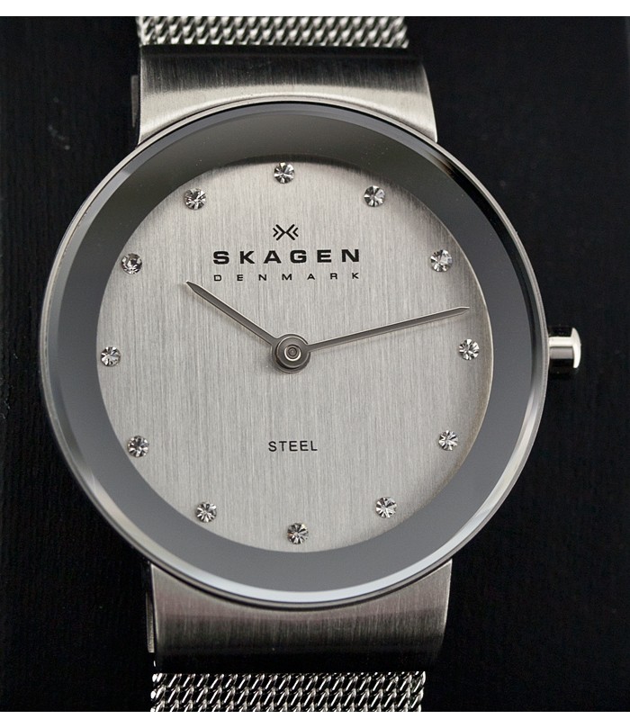 Skagen Mesh Classic 358SSSD, Skagen Mesh Classic 358SSSD prices, Skagen Mesh Classic 358SSSD photo, Skagen Mesh Classic 358SSSD specifications, Skagen Mesh Classic 358SSSD reviews